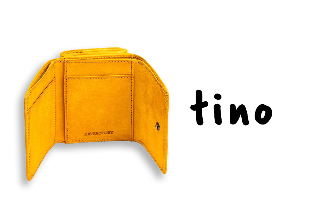 BoBo様三つ折 プロダクト紹介】流行コンパクトな三つ折り財布”tino” | HIS-FACTORY